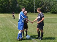 Do we have to shake hands? : JET Footbal June 2013